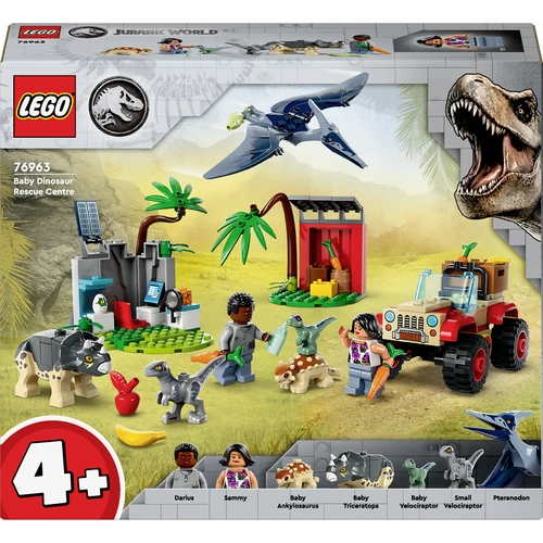 76963 LEGO® JURASSIC WORLD™ Rettungszentrum für Baby-Dinos 76963 LEGO® JURASSIC WORLD™ Rettungszentrum für Baby-Dinos