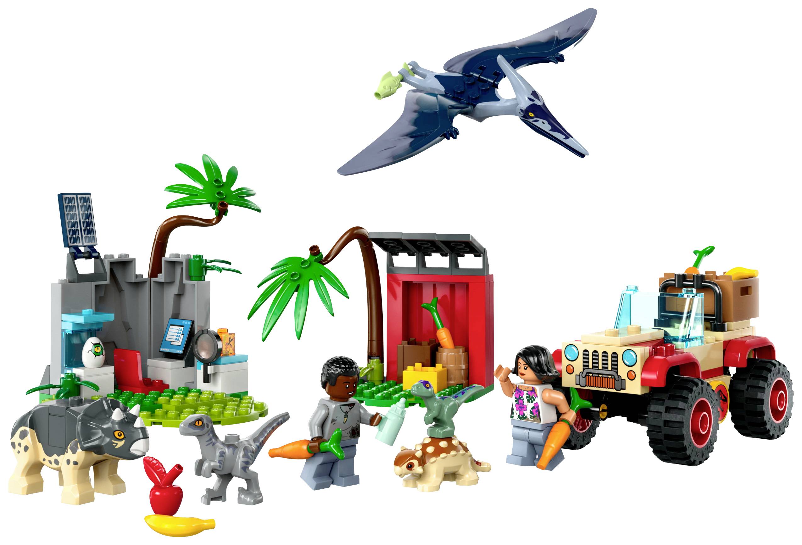 76963 LEGO® JURASSIC WORLD™ Rettungszentrum für Baby-Dinos