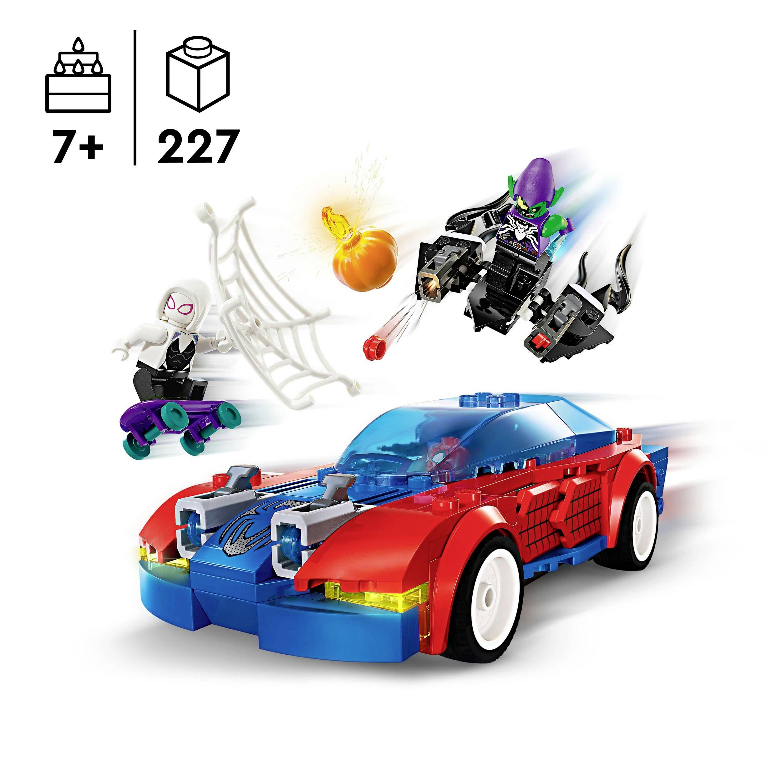 76279 LEGO® MARVEL SUPER HEROES Spider-Mans Rennauto & Venom Green Goblin