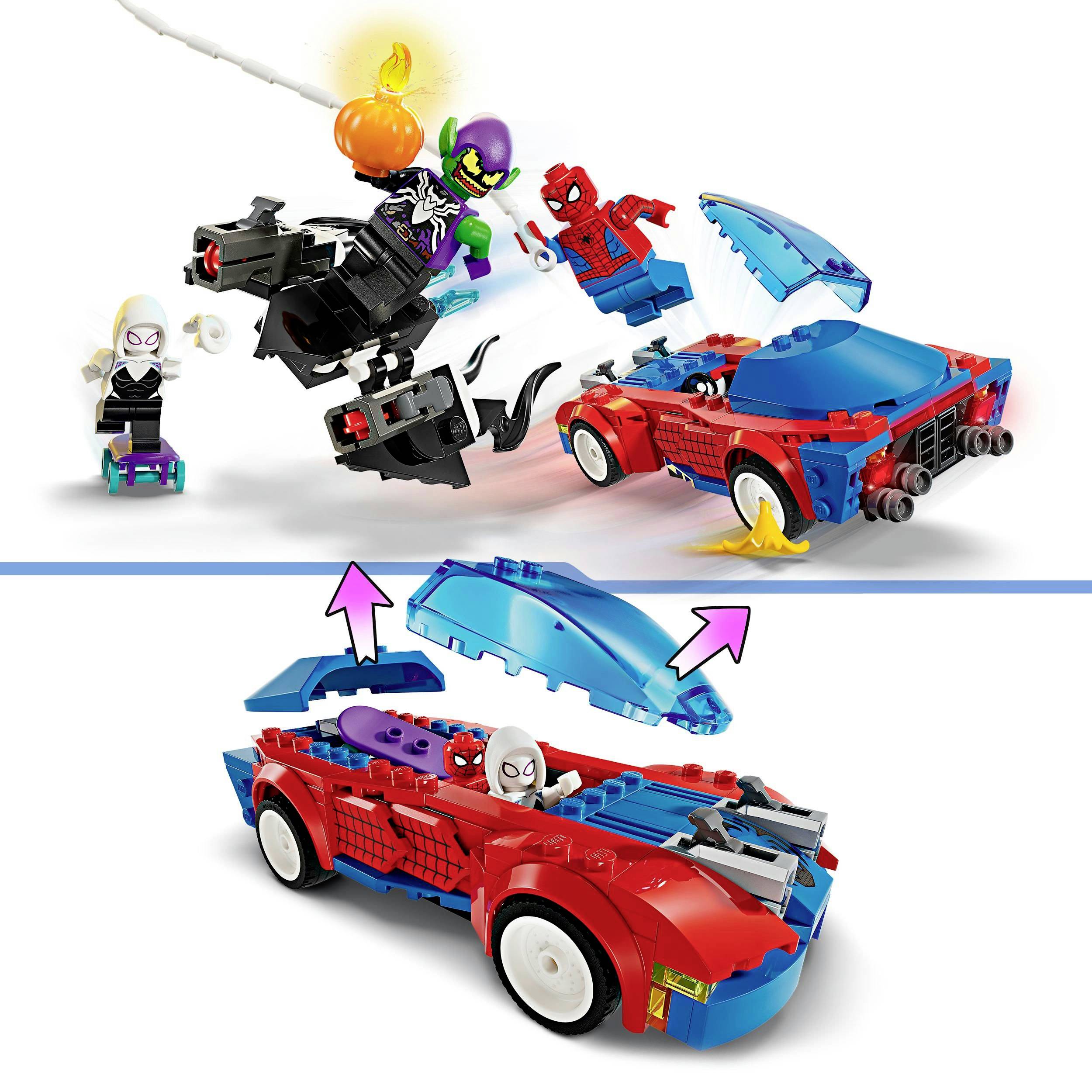 76279 LEGO® MARVEL SUPER HEROES Spider-Mans Rennauto & Venom Green Goblin