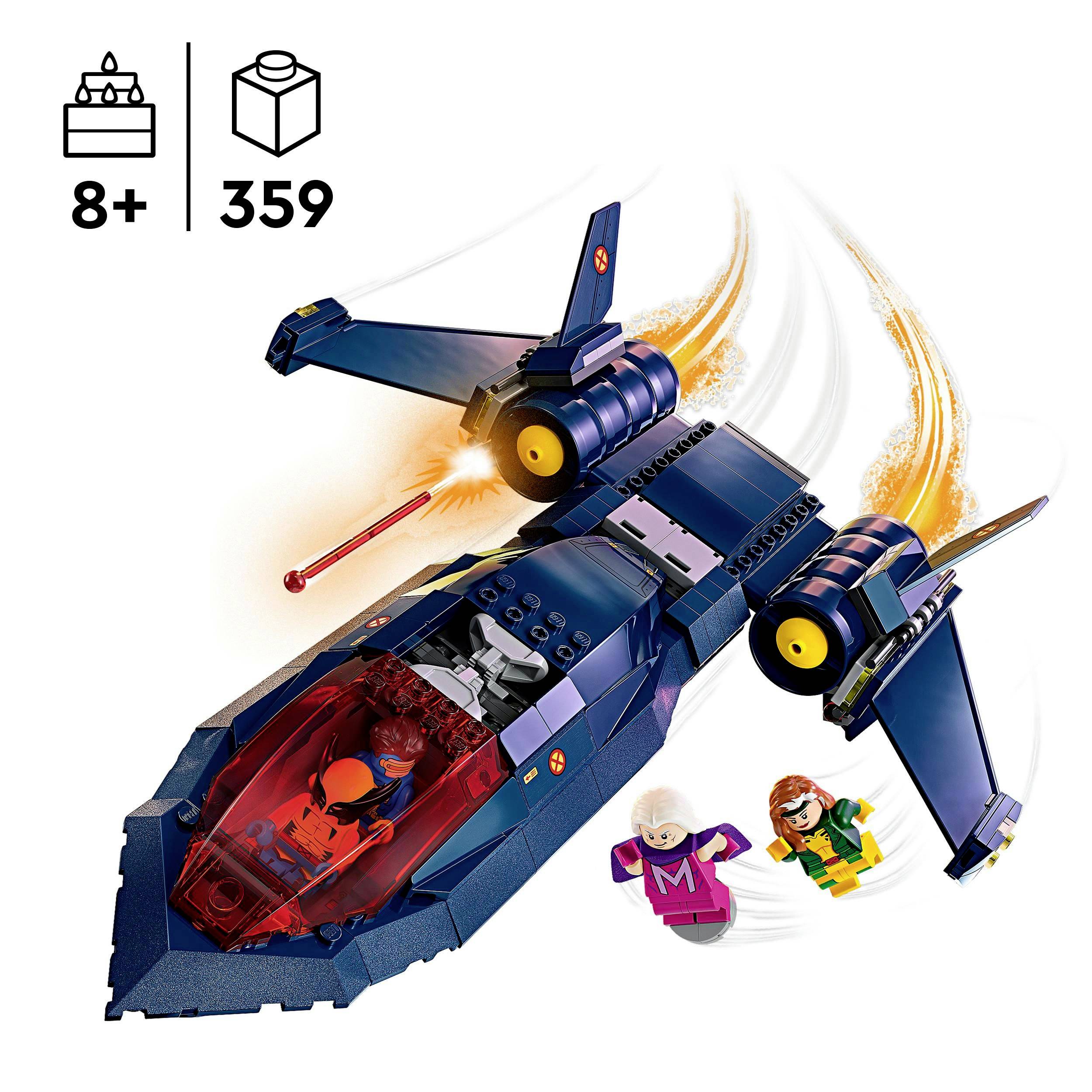 76281 LEGO® MARVEL SUPER HEROES X-Jet der X-Men