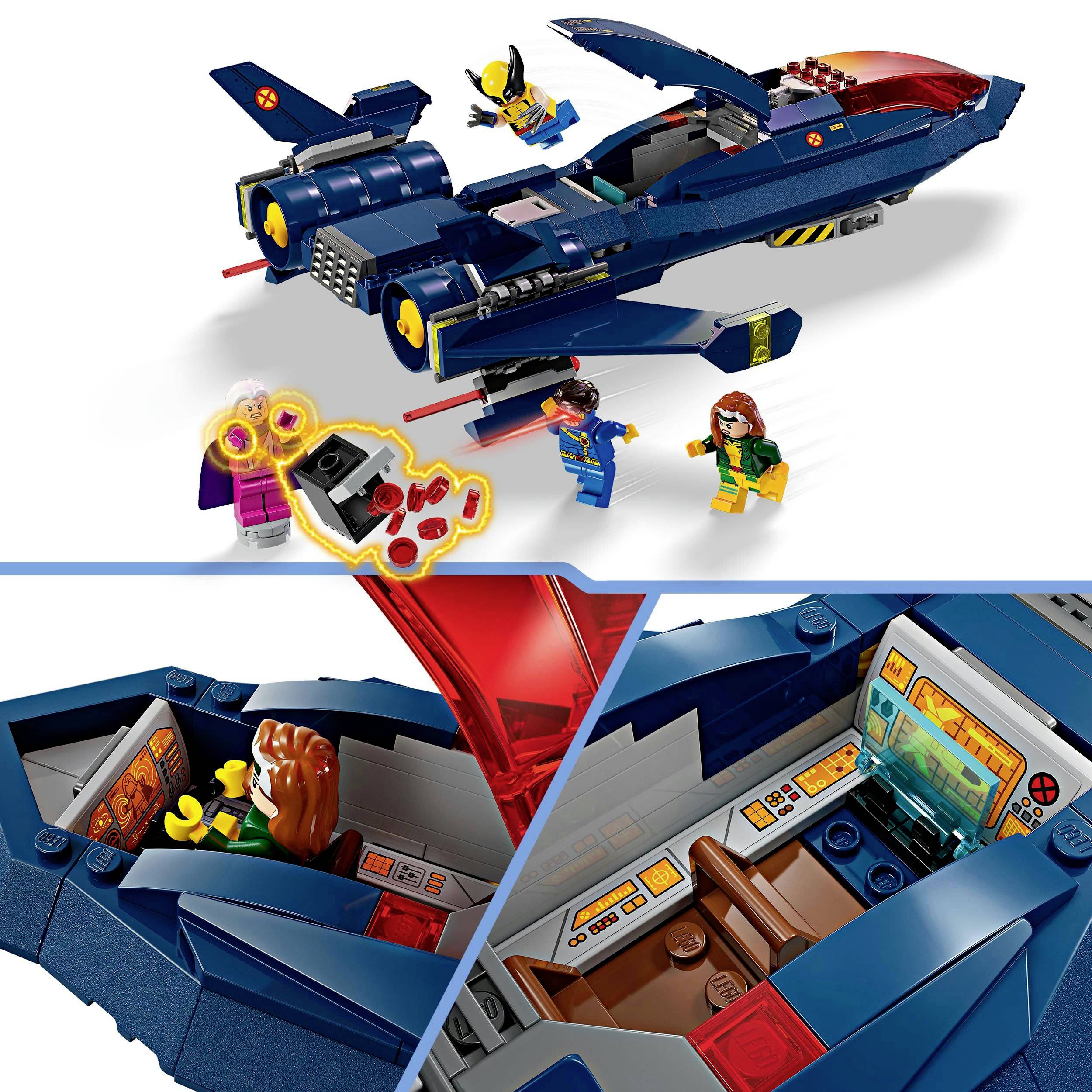 76281 LEGO® MARVEL SUPER HEROES X-Jet der X-Men