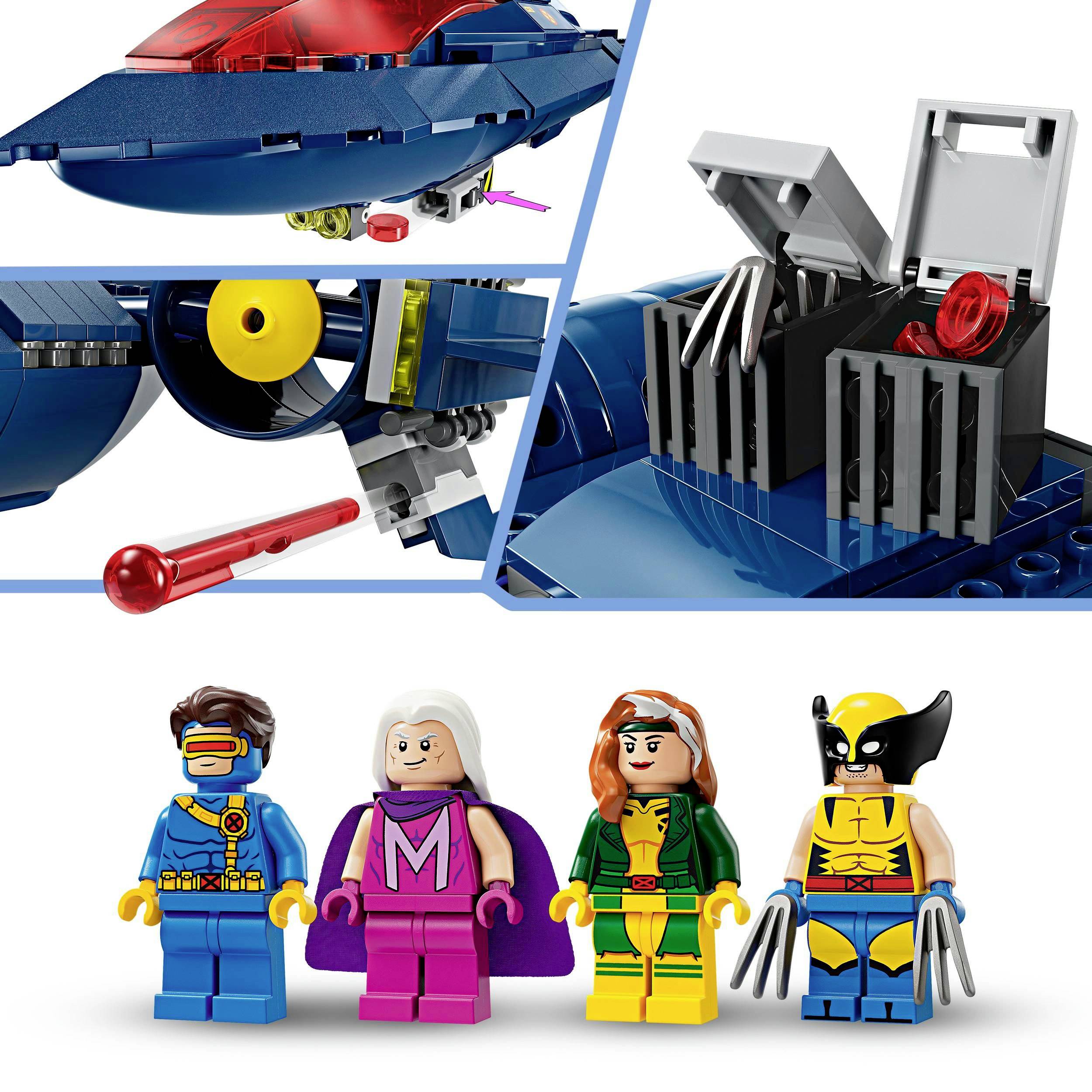 76281 LEGO® MARVEL SUPER HEROES X-Jet der X-Men