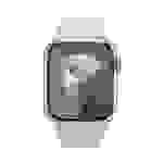 Apple Watch Series 9 GPS 41 mm boîtier en aluminium bracelet de sport Starlight M/L