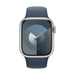 Apple Watch Series 9 GPS 41mm Aluminiumgehäuse Sport Band Storm Blue S/M