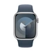 Apple Watch Series 9 GPS 41 mm Aluminiumgehäuse Sport Band Storm Blue M/L Apple Watch Series 9 GPS 41 mm Aluminiumgehäuse Sport Band Storm Blue M/L