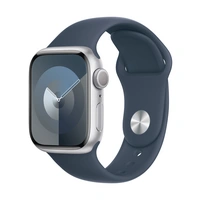 Apple Watch Series 9 GPS 41 mm Aluminiumgehäuse Sport Band Storm Blue M/L Apple Watch Series 9 GPS 41 mm Aluminiumgehäuse Sport Band Storm Blue M/L