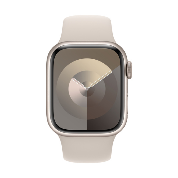 Apple Watch Series 9 GPS + Cellular 41 mm Aluminiumgehäuse Sport Band Starlight M/L