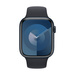 Apple Watch Series 9 GPS + Cellular 45mm Aluminiumgehäuse Sport Band Midnight S/M