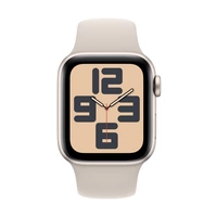 Apple Watch SE (2023) GPS 40mm Aluminiumgehäuse Sport Band Starlight S/M Apple Watch SE (2023) GPS 40mm Aluminiumgehäuse Sport Band Starlight S/M