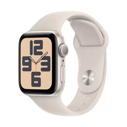 Apple Watch SE (2023) GPS 40mm Aluminiumgehäuse Sport Band Starlight S/M Apple Watch SE (2023) GPS 40mm Aluminiumgehäuse Sport Band Starlight S/M
