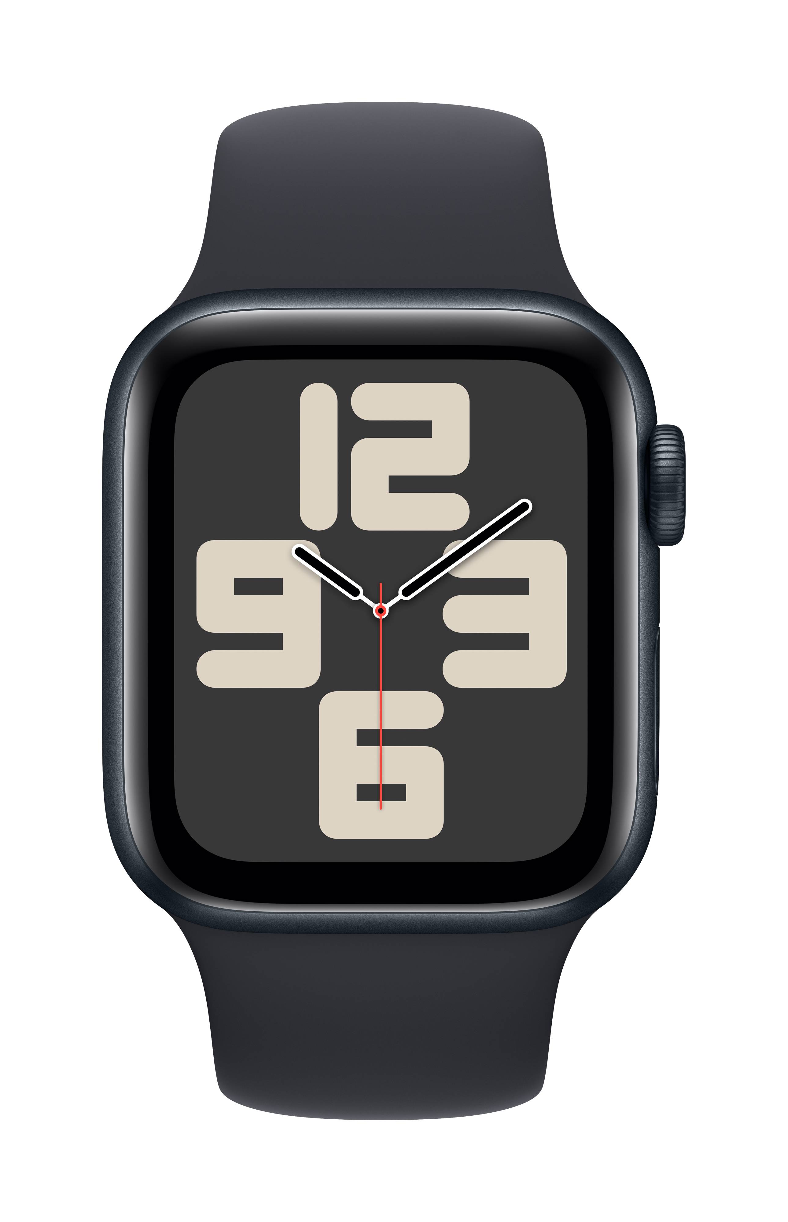 Apple Watch SE (2023) GPS 40 mm Aluminiumgehäuse Sport Band Midnight S/M