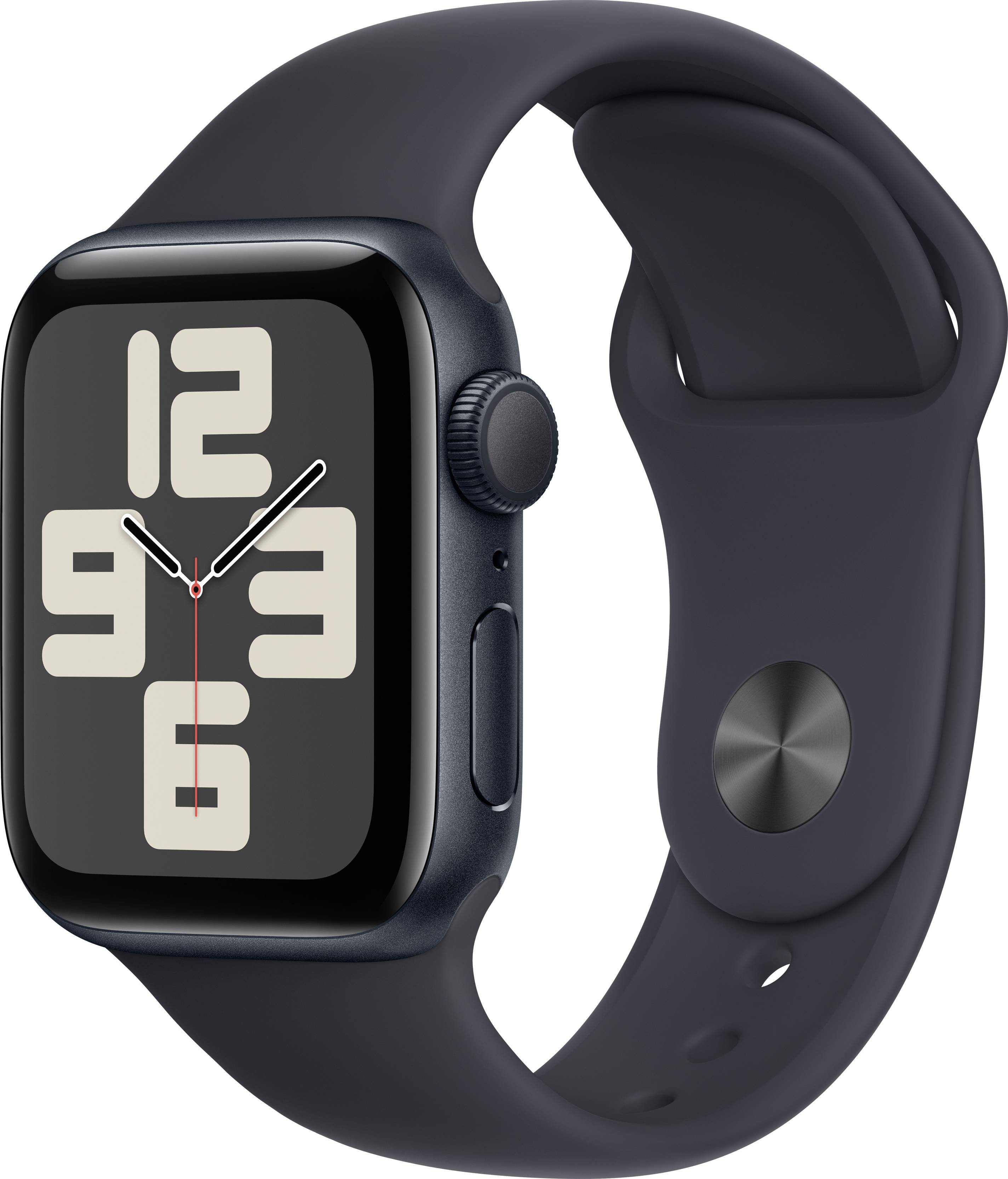 Apple Watch SE (2023) GPS 40 mm Aluminiumgehäuse Sport Band Midnight S/M