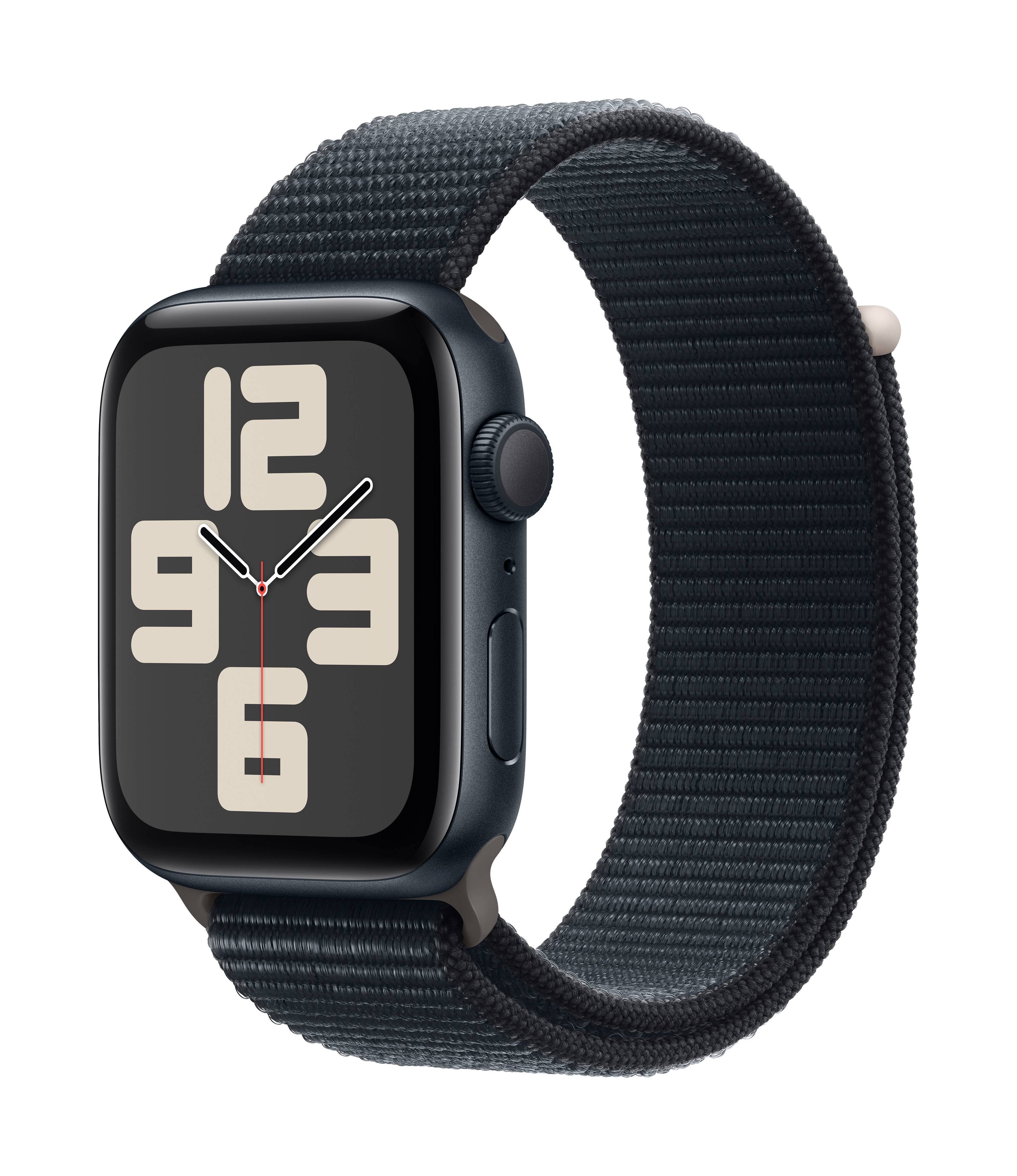 Apple Watch SE (2023) GPS 44 mm Aluminiumgehäuse Sport Loop Midnight