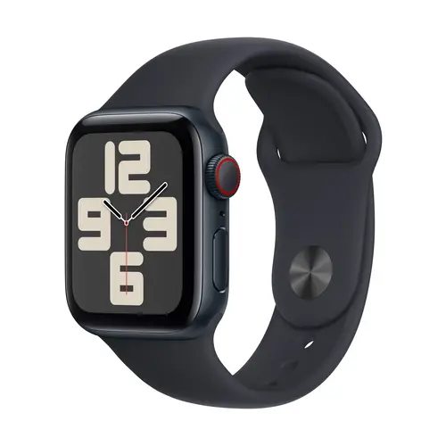 Apple Watch SE (2023) GPS + Cellular 40 mm Aluminiumgehäuse Sport Band Midnight S/M Apple Watch SE (2023) GPS + Cellular 40 mm Aluminiumgehäuse Sport Band Midnight S/M