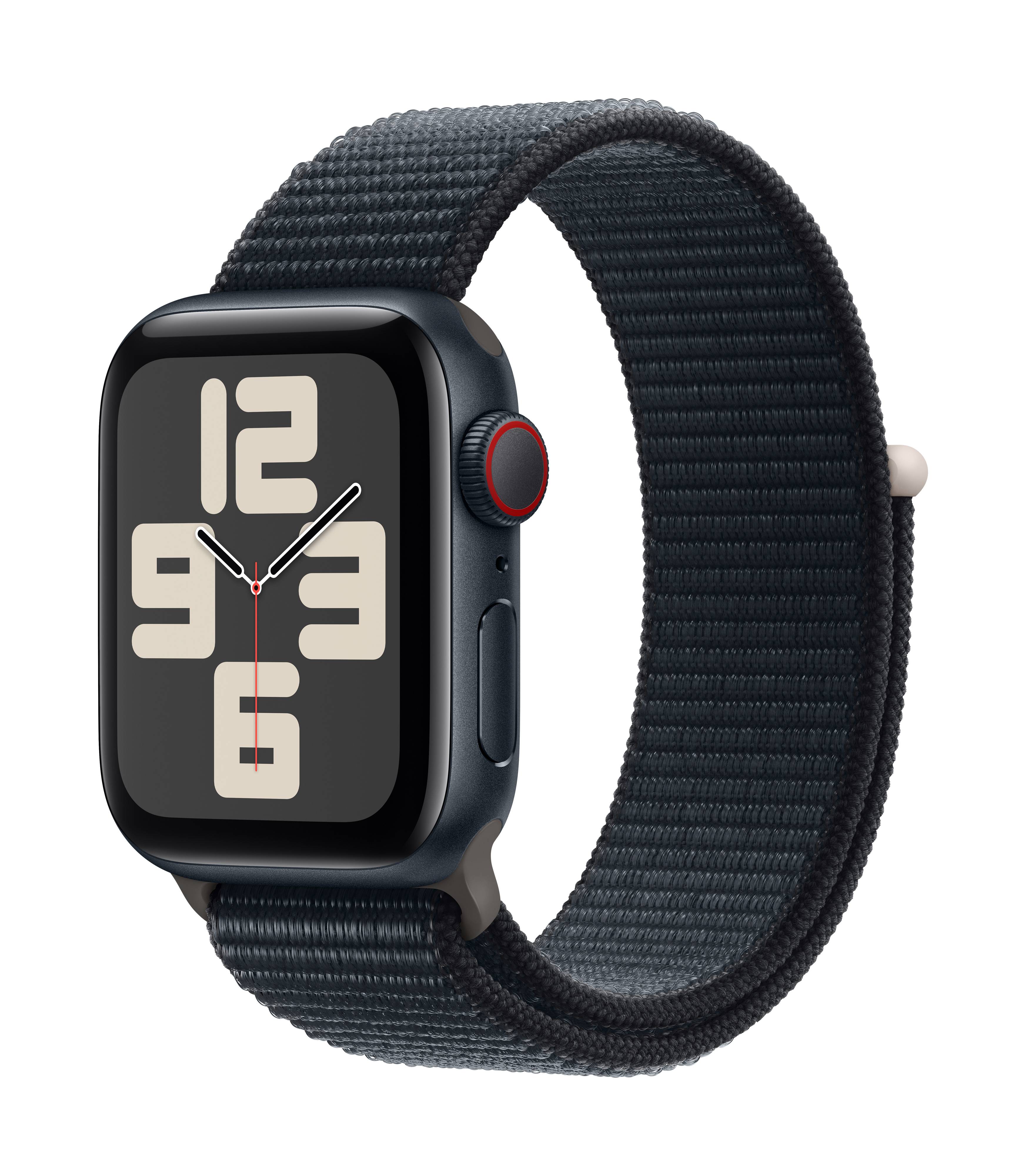 Apple Watch SE (2023) GPS + Cellular 40 mm Aluminiumgehäuse Sport Loop Midnight