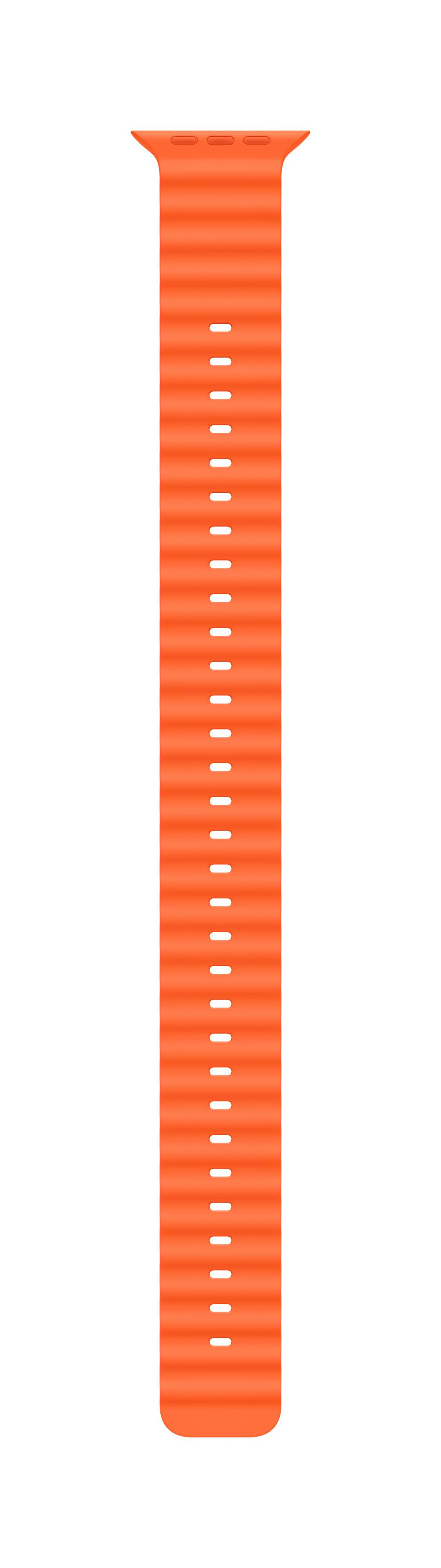 Apple Ocean Band Extension Armband 49mm Orange Watch Ultra 2, Watch Ultra, Watch Series 9, Watch Series 8, Watch Series 7, Watch