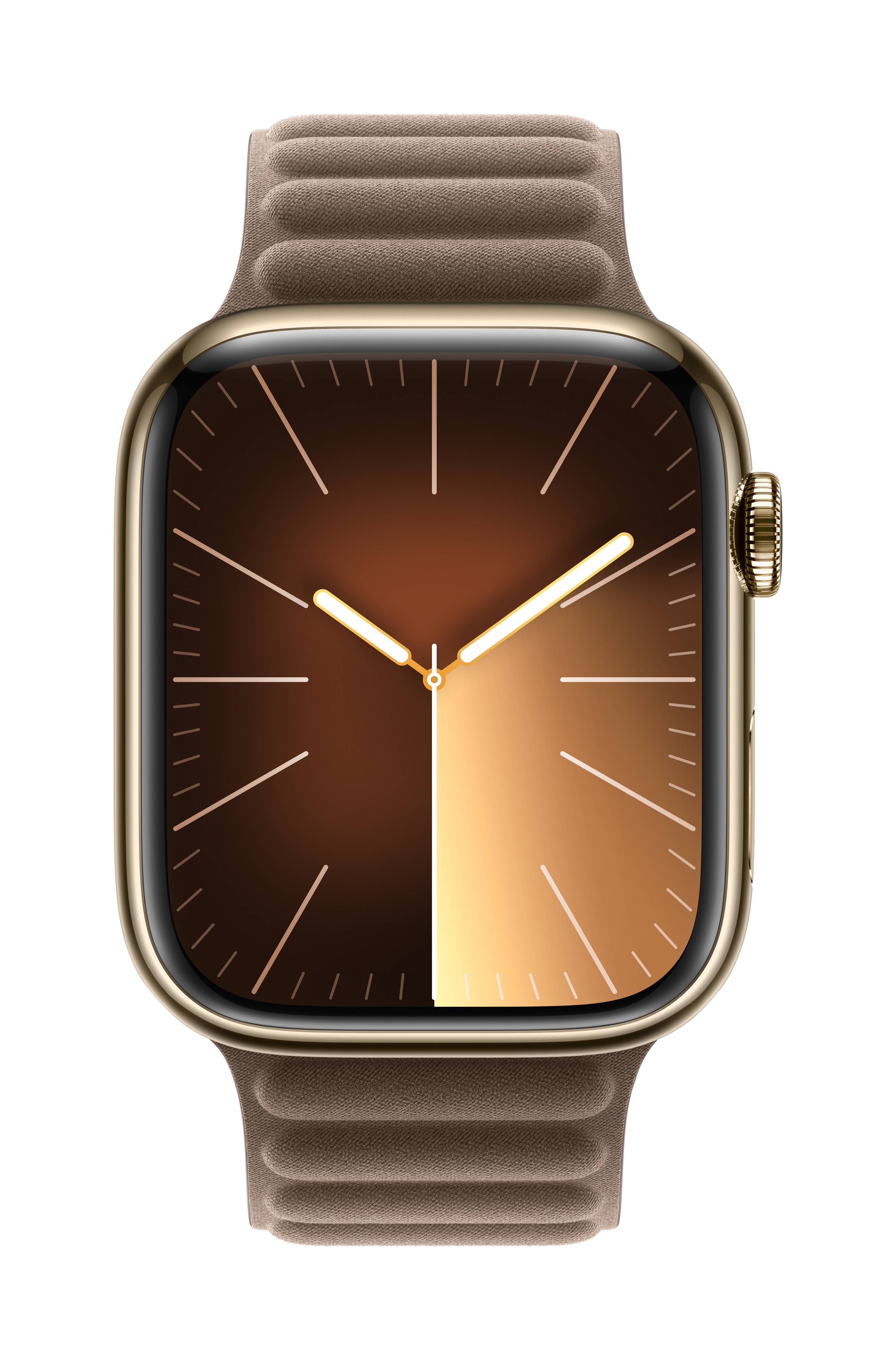 Apple Armband mit Magnetverschluss Armband mit Magnetverschluss 42 mm, 44 mm, 49mm S/M Taupe Watch Series 1, Watch Series