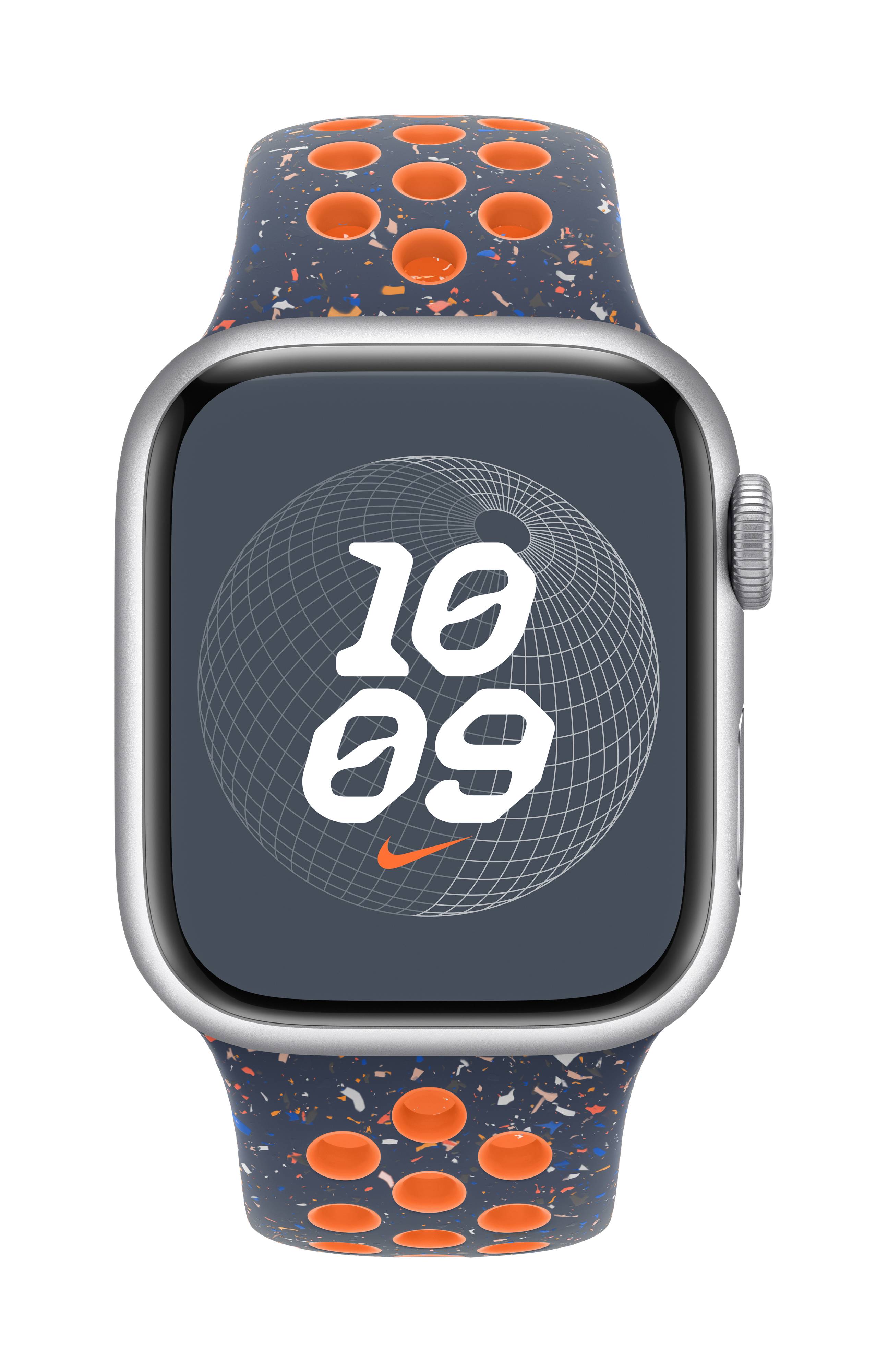 Apple Nike Sportarmband Armband 41mm M/L Blue Flame Watch Ultra 2, Watch Ultra, Watch Series 9, Watch Series 8, Watch Series