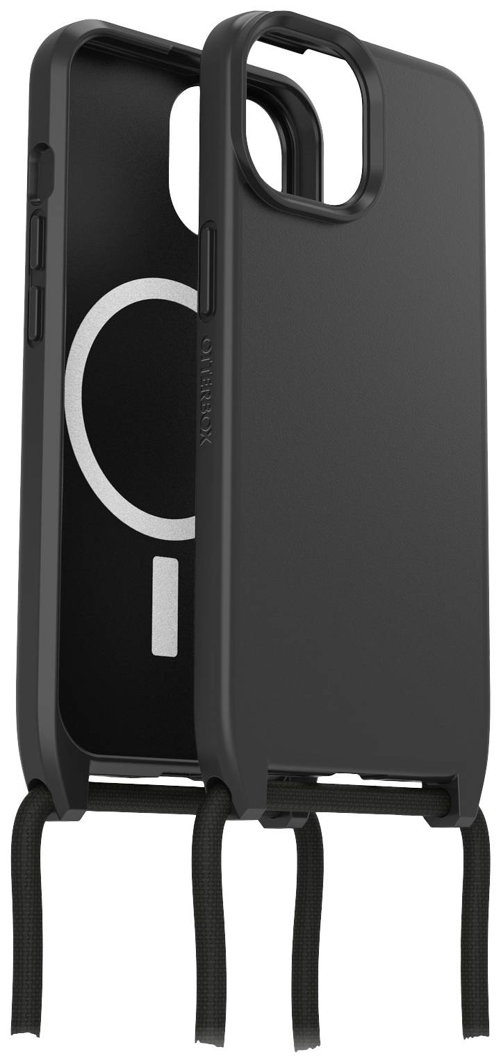 Otterbox React Necklace Smartphone-Kette Apple iPhone 15 Schwarz MagSafe kompatibel 77-93593