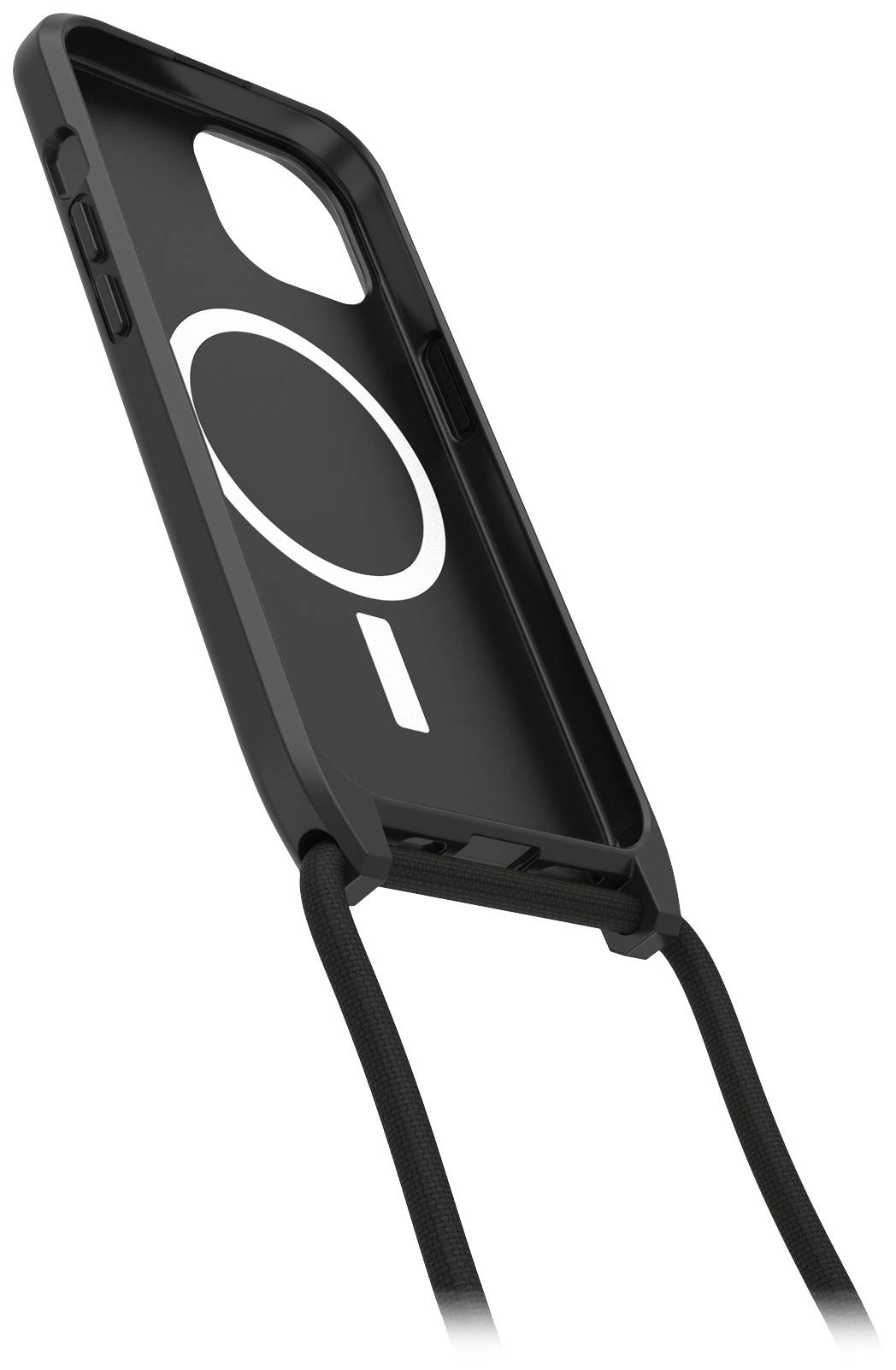 Otterbox React Necklace Smartphone-Kette Apple iPhone 15 Schwarz MagSafe kompatibel 77-93593