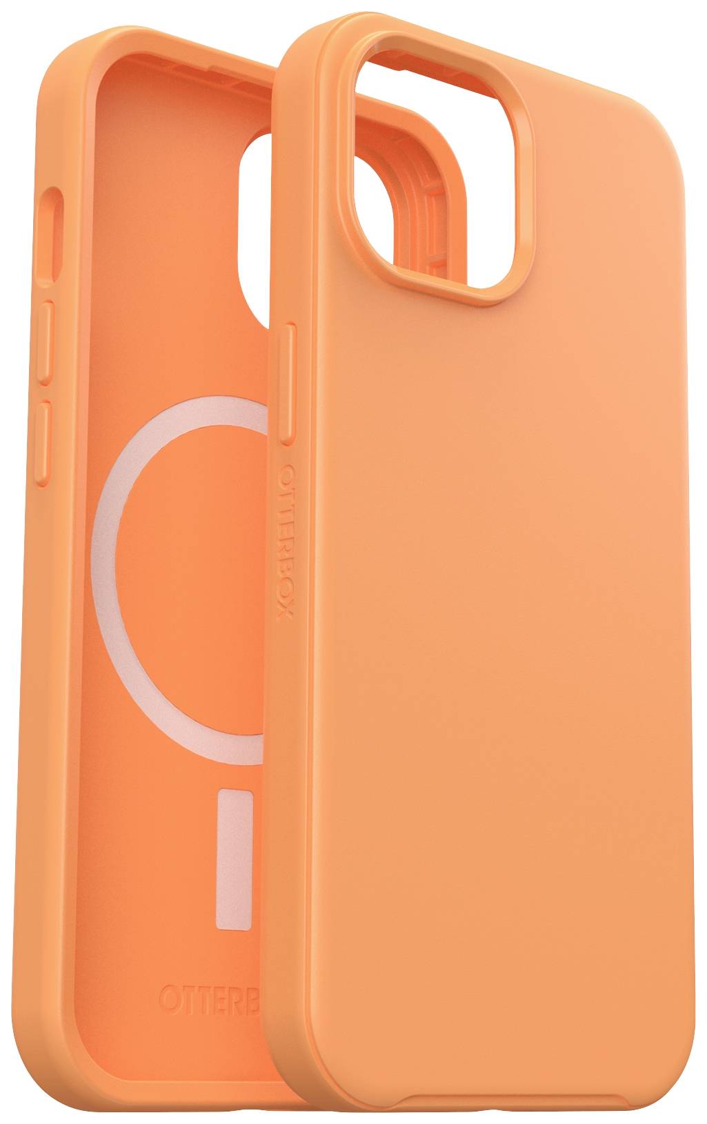 Otterbox Symmetry Backcover Apple iPhone 16e, iPhone 15, iPhone 14, iPhone 13 Orange MagSafe kompatibel 77-92940