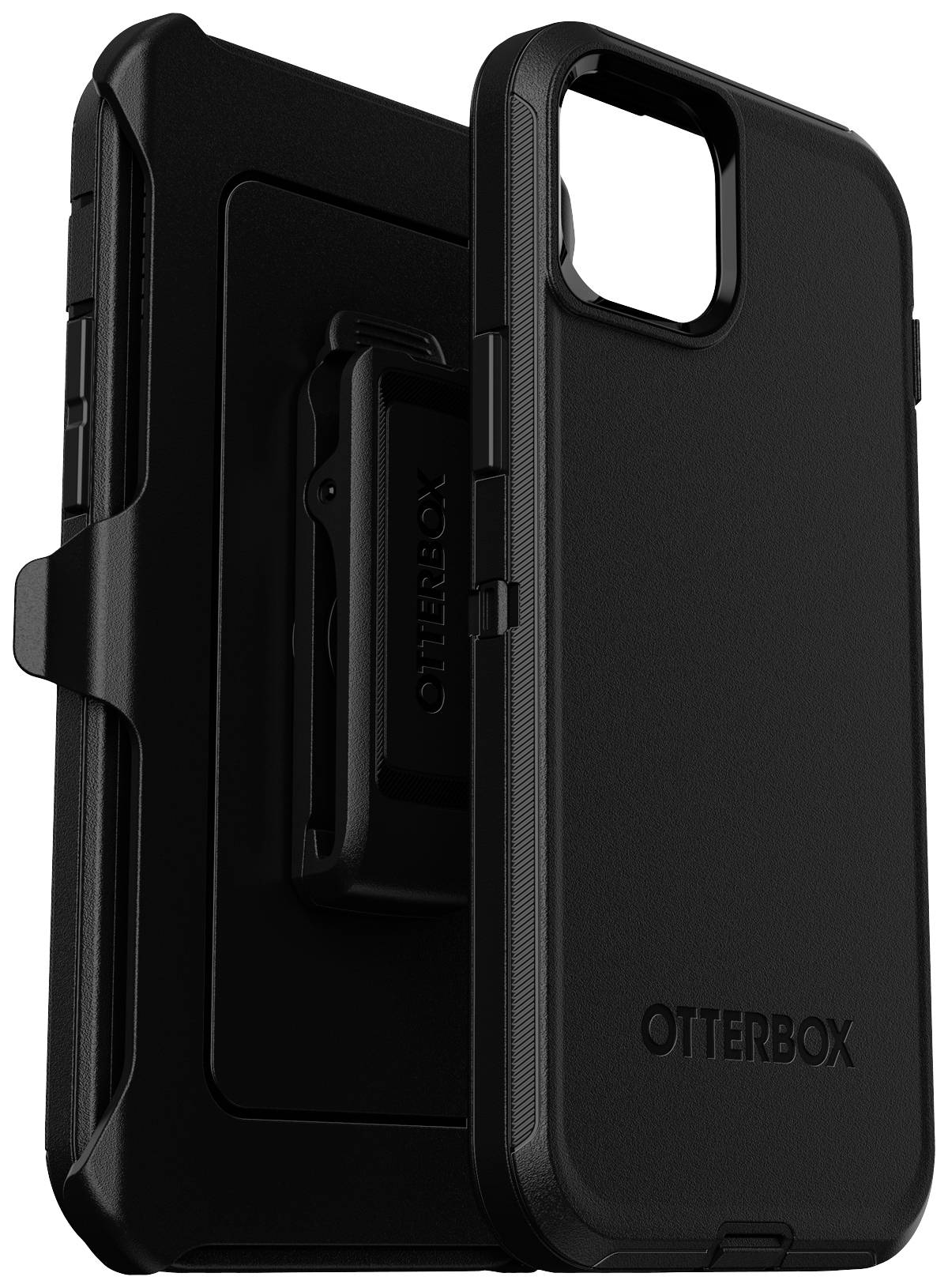 Otterbox Defender Backcover Apple iPhone 14 Plus, iPhone 15 Plus Schwarz MagSafe kompatibel, Standfunktion 77-92542