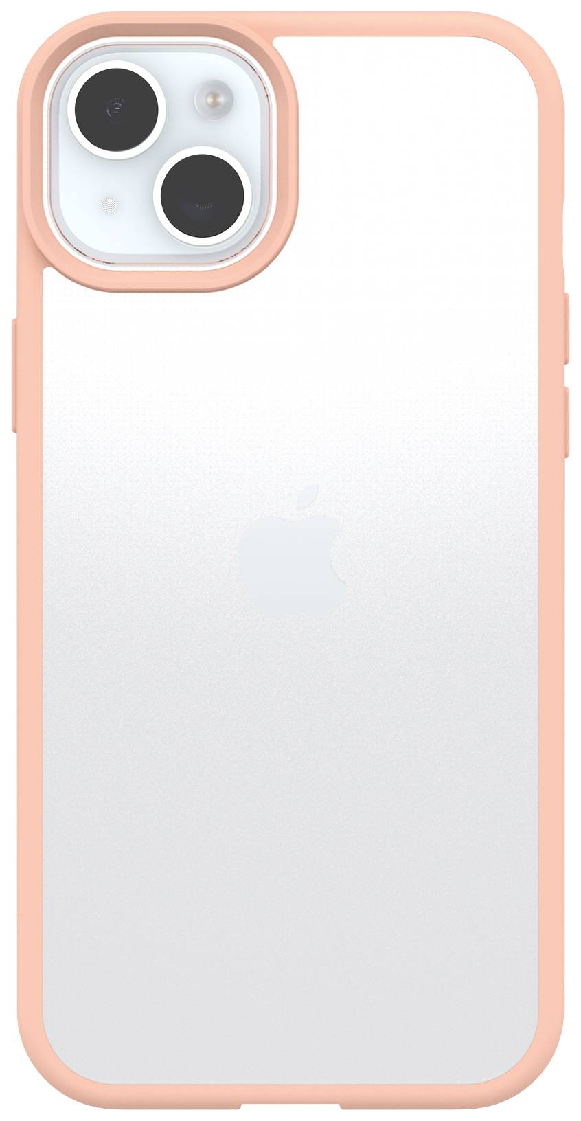 Otterbox React Backcover Apple iPhone 15 Plus Transparent, Peach Induktives Laden 77-92775