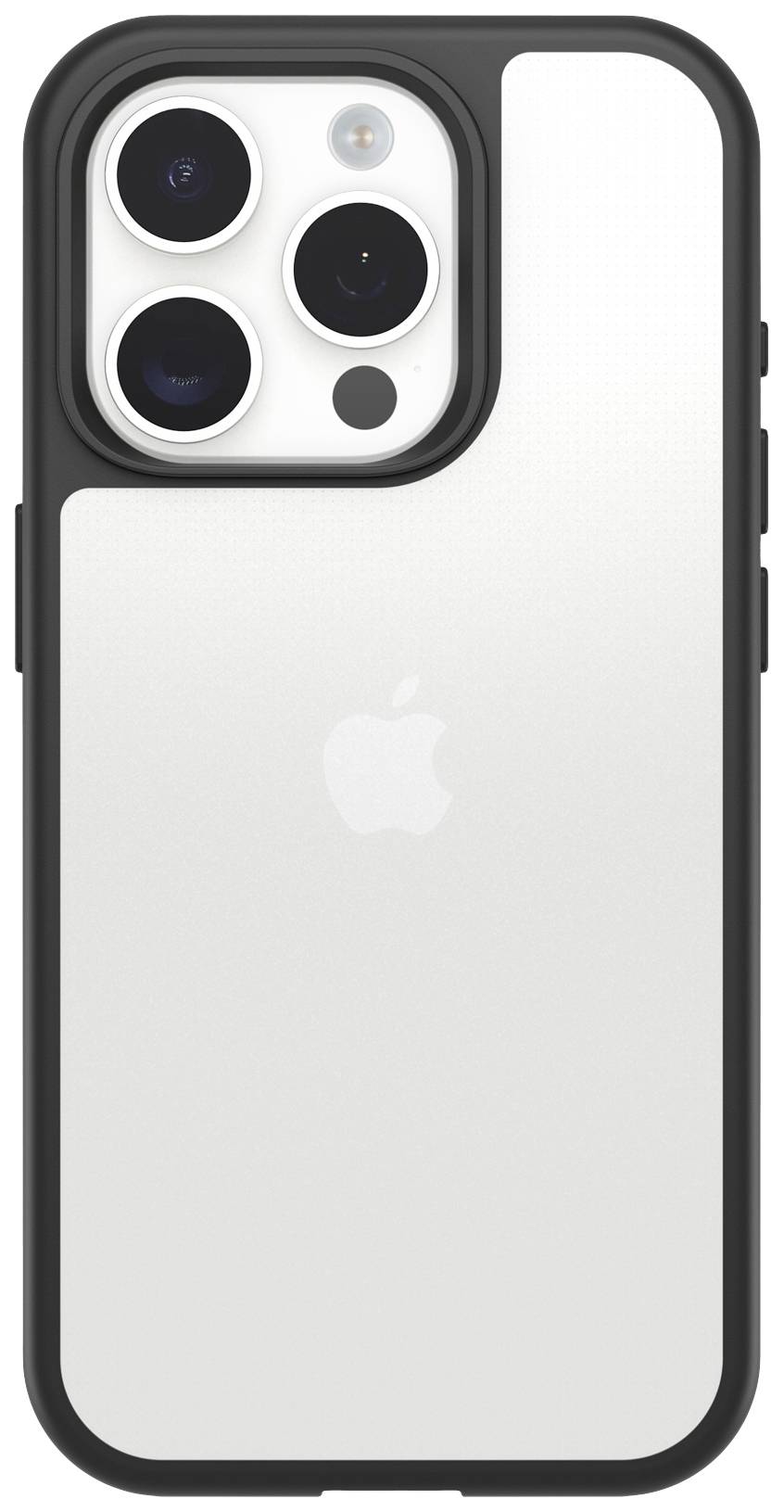 Otterbox React Backcover Apple iPhone 15 Pro Transparent, Schwarz Induktives Laden 77-92753