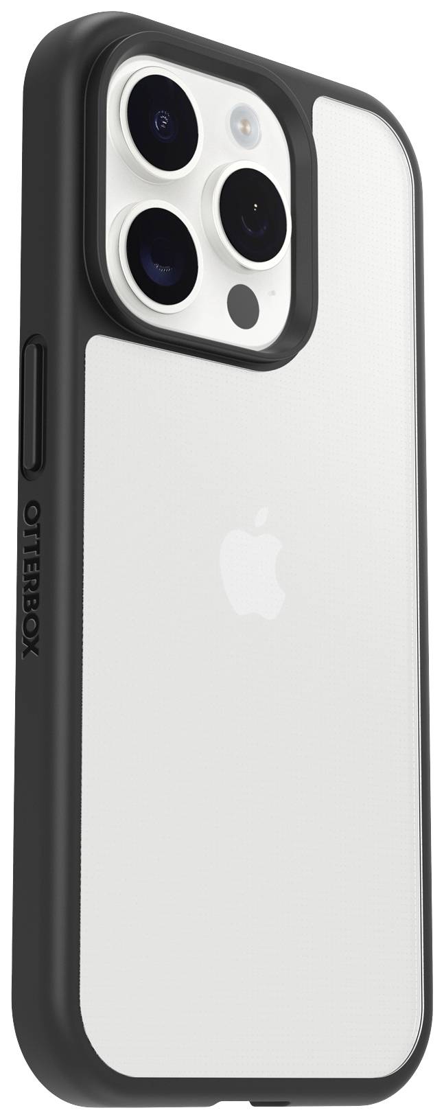 Otterbox React Backcover Apple iPhone 15 Pro Transparent, Schwarz Induktives Laden 77-92753