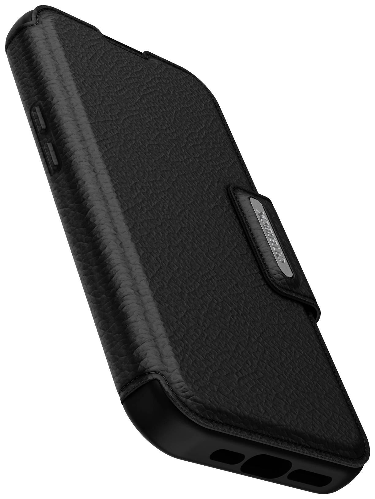 Otterbox Strada Folio Booklet Apple iPhone 15 Pro Schwarz MagSafe kompatibel 77-93560
