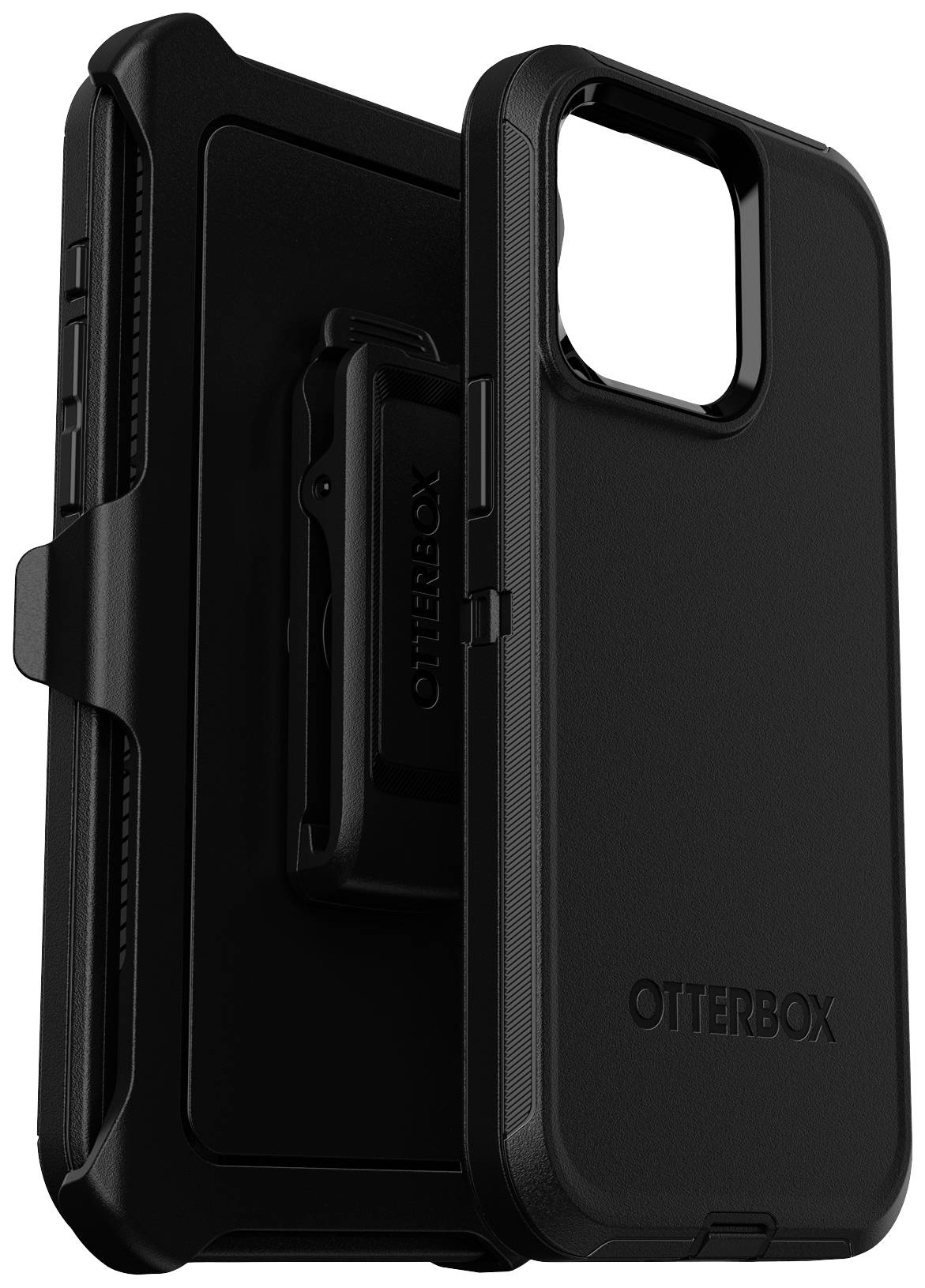 Otterbox Defender Backcover Apple iPhone 15 Pro Max Schwarz MagSafe kompatibel, Standfunktion 77-92549