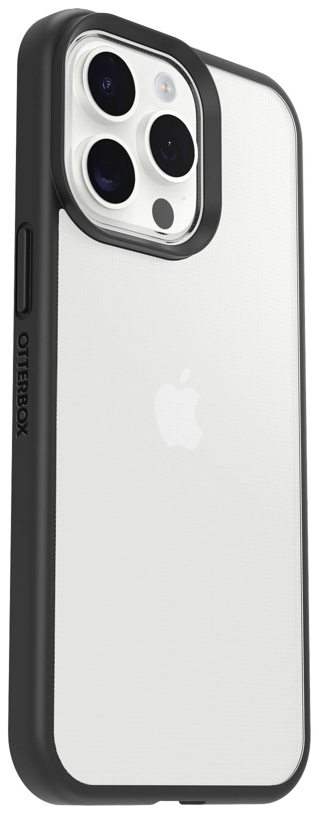 Otterbox React Backcover Apple iPhone 15 Pro Max Transparent, Schwarz Induktives Laden 77-92783