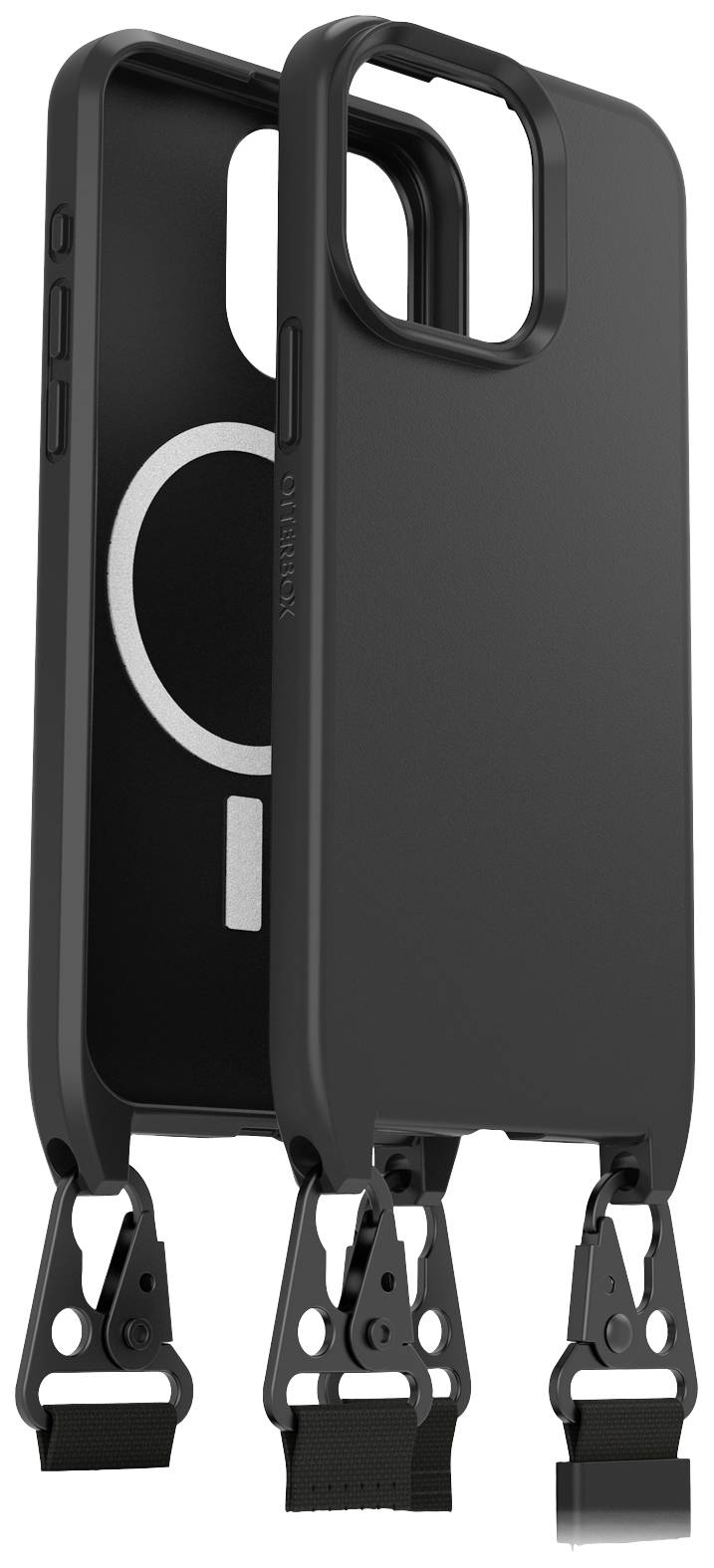Otterbox React Necklace Smartphone-Kette Apple iPhone 15 Pro Max Schwarz MagSafe kompatibel 77-93588