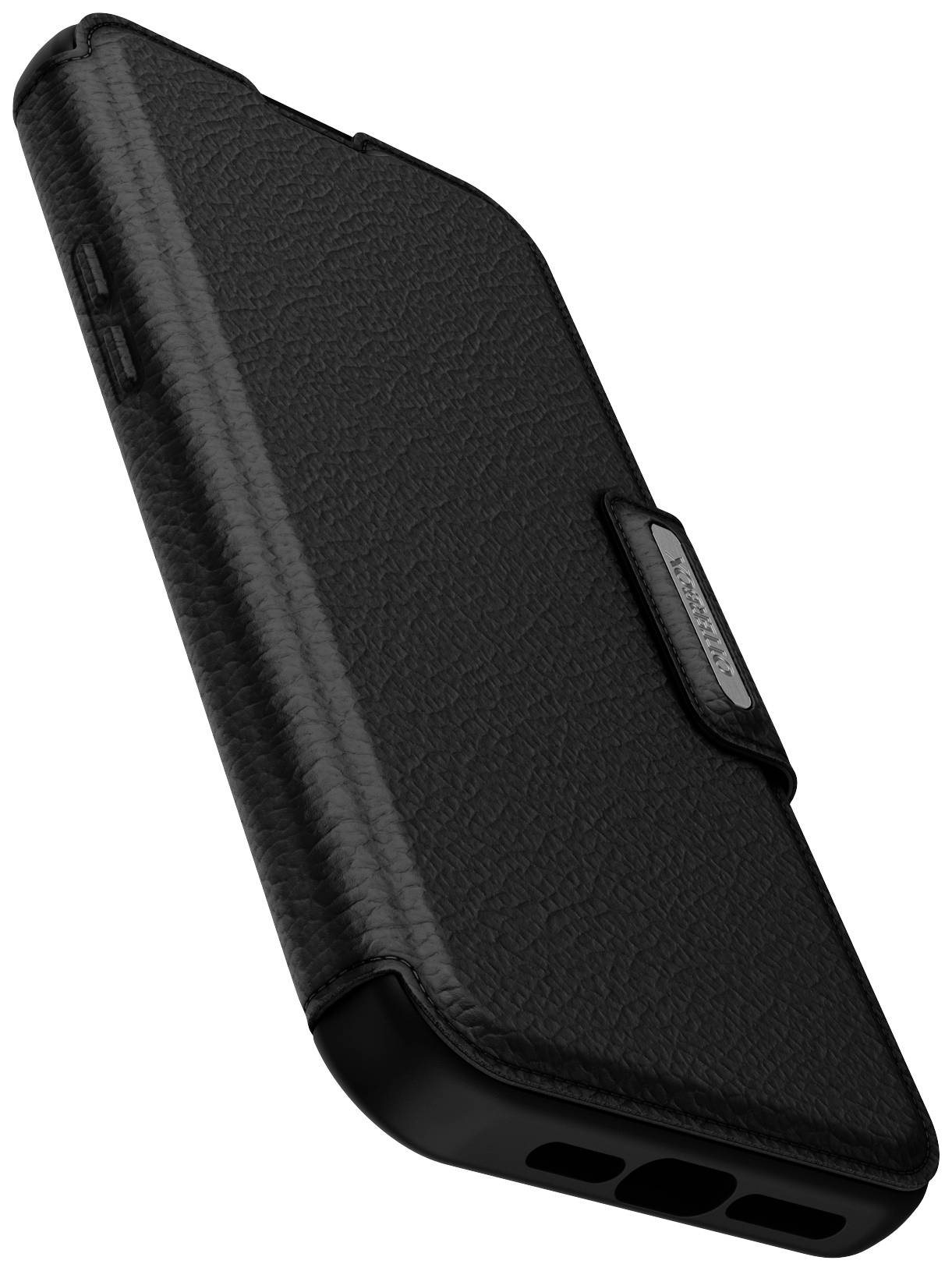 Otterbox Strada Folio Booklet Apple iPhone 15 Pro Max Schwarz MagSafe kompatibel