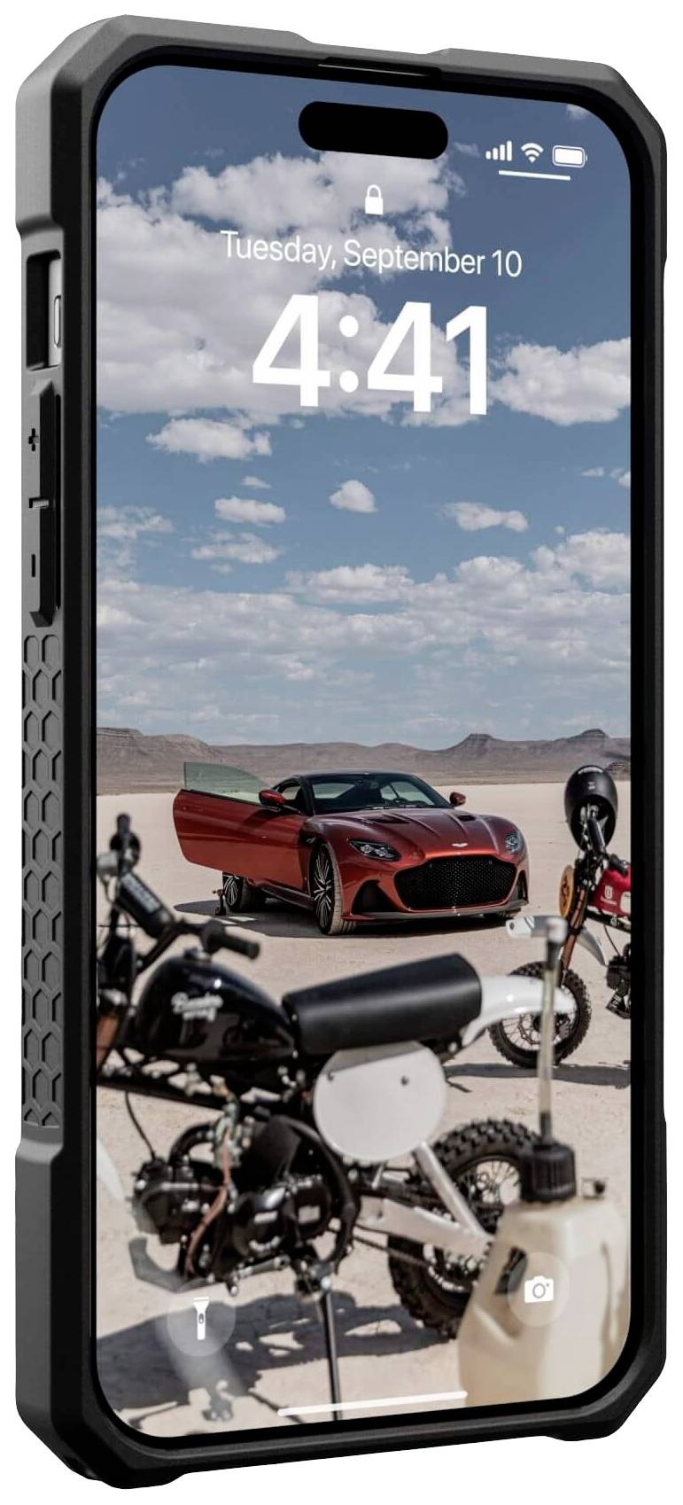 Urban Armor Gear Monarch Pro MagSafe Backcover Apple iPhone 15 Plus Carbon MagSafe kompatibel 114220114242