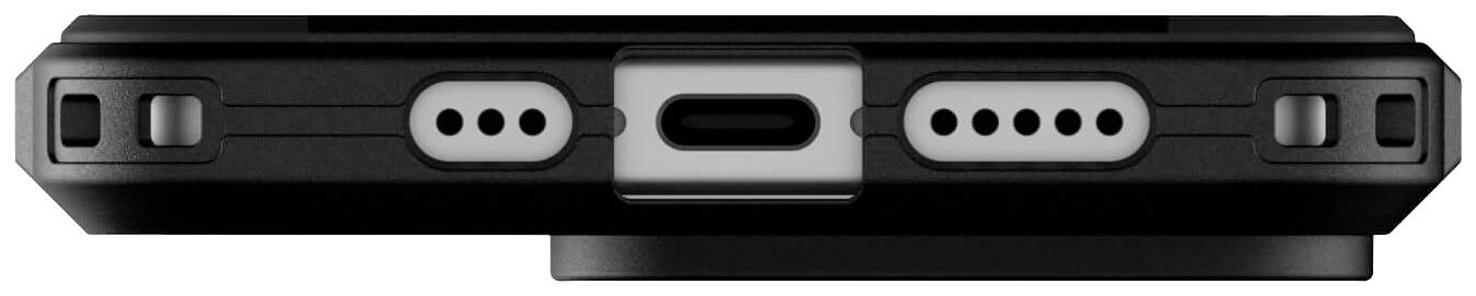 Urban Armor Gear Civilian MagSafe Backcover Apple iPhone 15 Pro Schwarz MagSafe kompatibel 114275114040