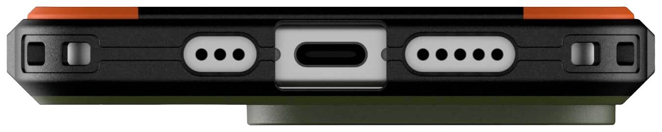 Urban Armor Gear Civilian MagSafe Backcover Apple iPhone 15 Pro Oliv MagSafe kompatibel 114275117272