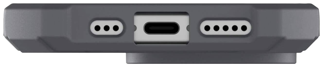 Urban Armor Gear Essential Armor MagSafe Backcover Apple iPhone 15 Pro Silber MagSafe kompatibel 114276113333