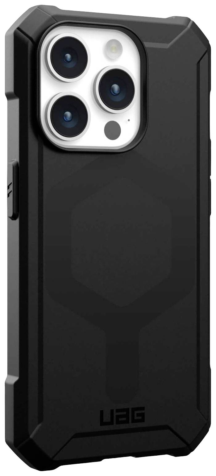 Urban Armor Gear Essential Armor MagSafe Backcover Apple iPhone 15 Pro Schwarz MagSafe kompatibel 114276114040