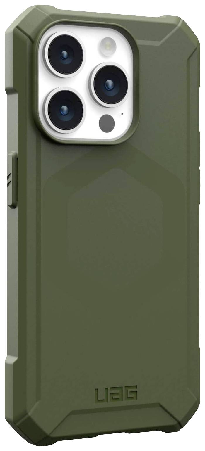 Urban Armor Gear Essential Armor MagSafe Backcover Apple iPhone 15 Pro Oliv MagSafe kompatibel 114276117272