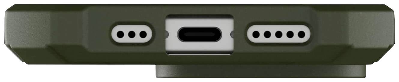 Urban Armor Gear Essential Armor MagSafe Backcover Apple iPhone 15 Pro Oliv MagSafe kompatibel 114276117272