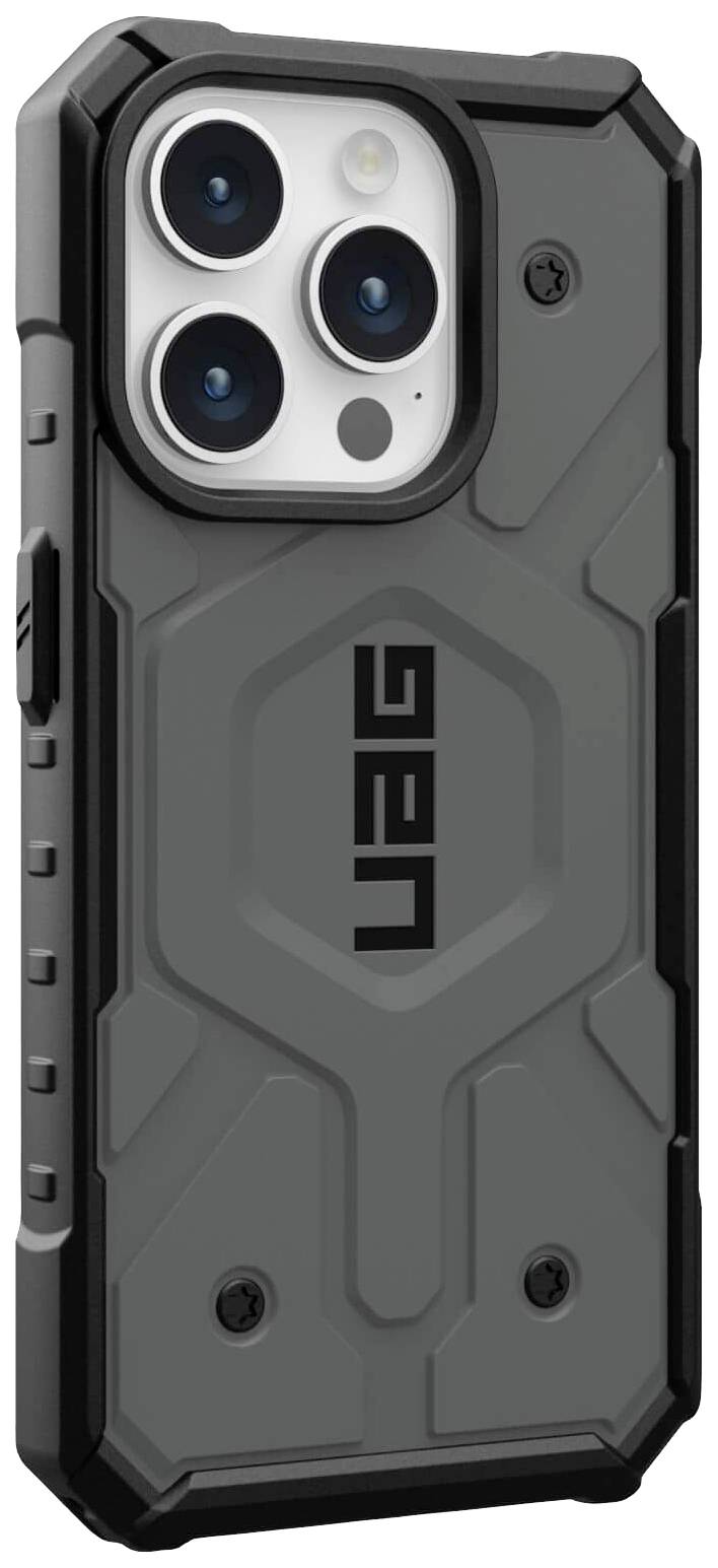 Urban Armor Gear Pathfinder MagSafe Backcover Apple iPhone 15 Pro Silber MagSafe kompatibel 114281113333
