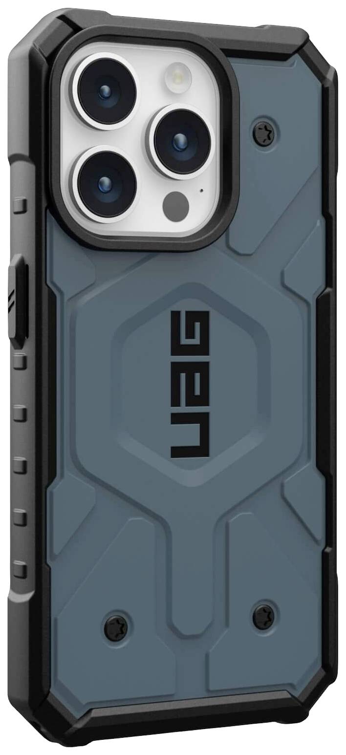 Urban Armor Gear Pathfinder MagSafe Backcover Apple iPhone 15 Pro Tulpenblau MagSafe kompatibel 114281114151