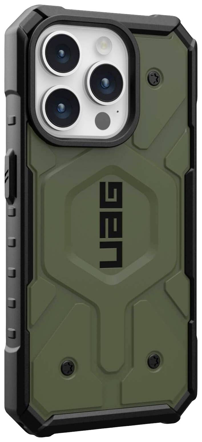 Urban Armor Gear Pathfinder MagSafe Backcover Apple iPhone 15 Pro Oliv MagSafe kompatibel 114281117272