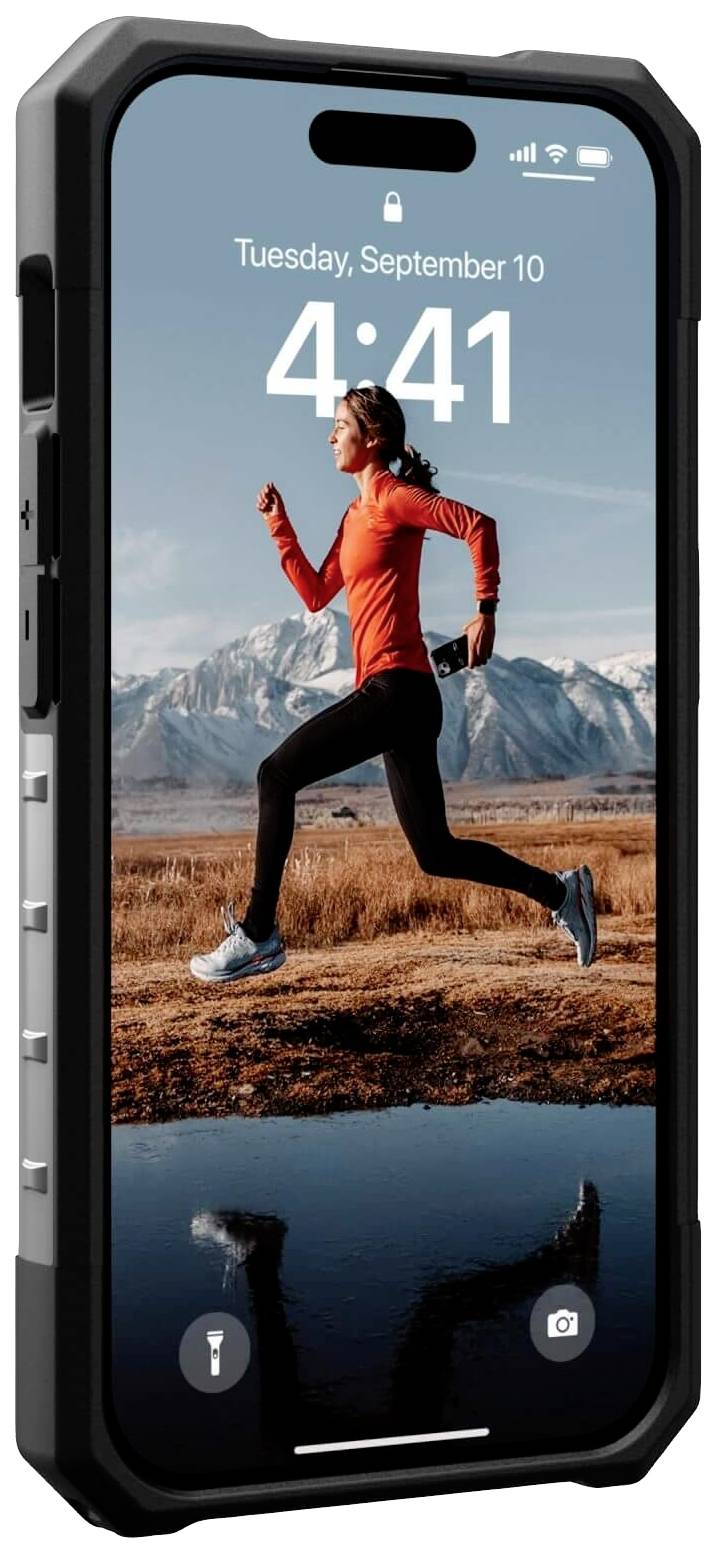 Urban Armor Gear Plasma Backcover Apple iPhone 15 Pro Grau (transparent) 114284113131