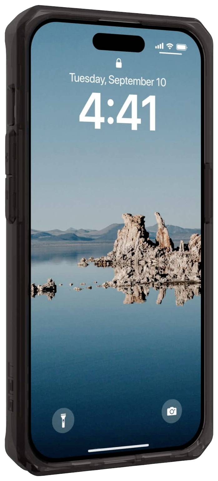 Urban Armor Gear Plyo MagSafe Backcover Apple iPhone 15 Pro Schwarz, Bronze MagSafe kompatibel 114286114085