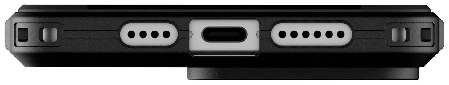 Urban Armor Gear Civilian MagSafe Backcover Apple iPhone 15 Pro Max Schwarz MagSafe kompatibel 114295114040