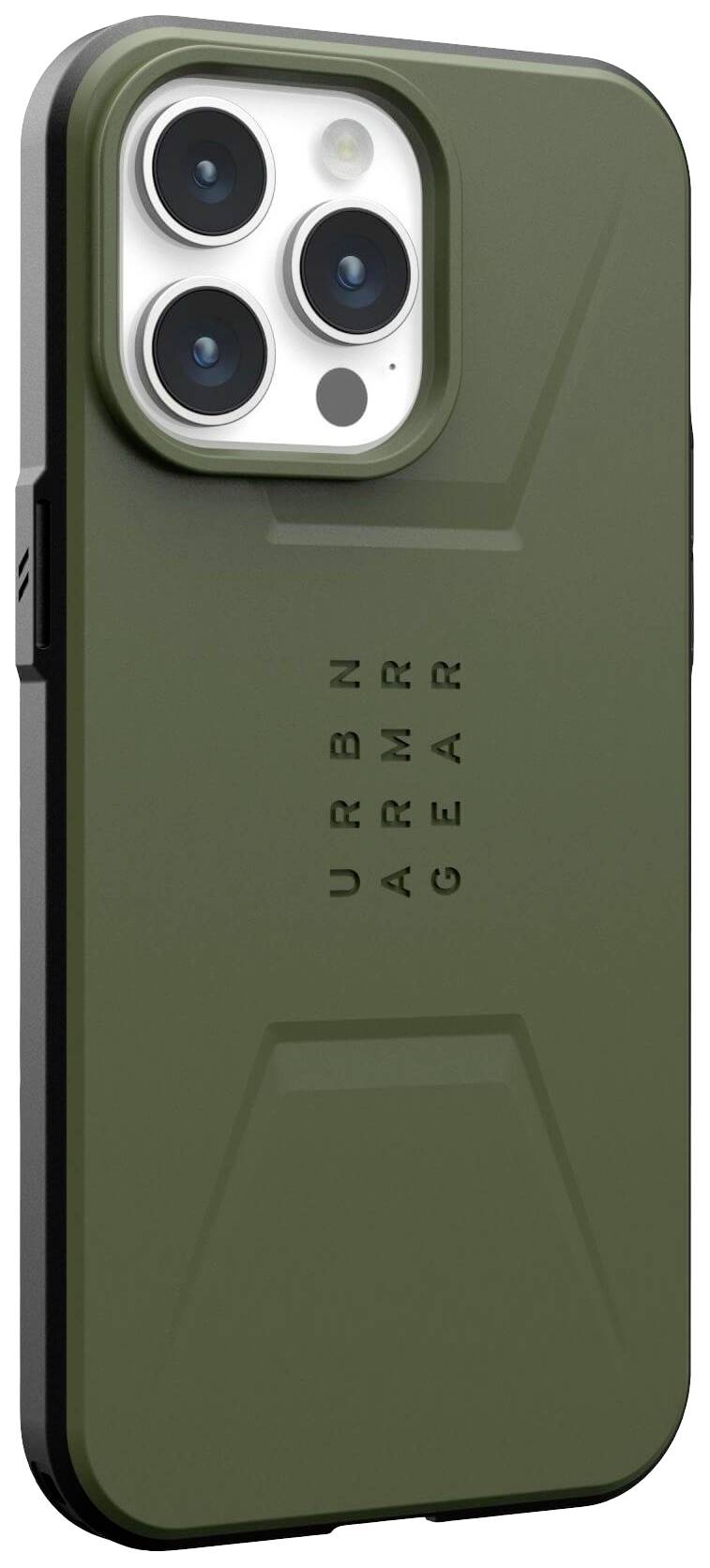 Urban Armor Gear Civilian MagSafe Backcover Apple iPhone 15 Pro Max Oliv MagSafe kompatibel 114295117272