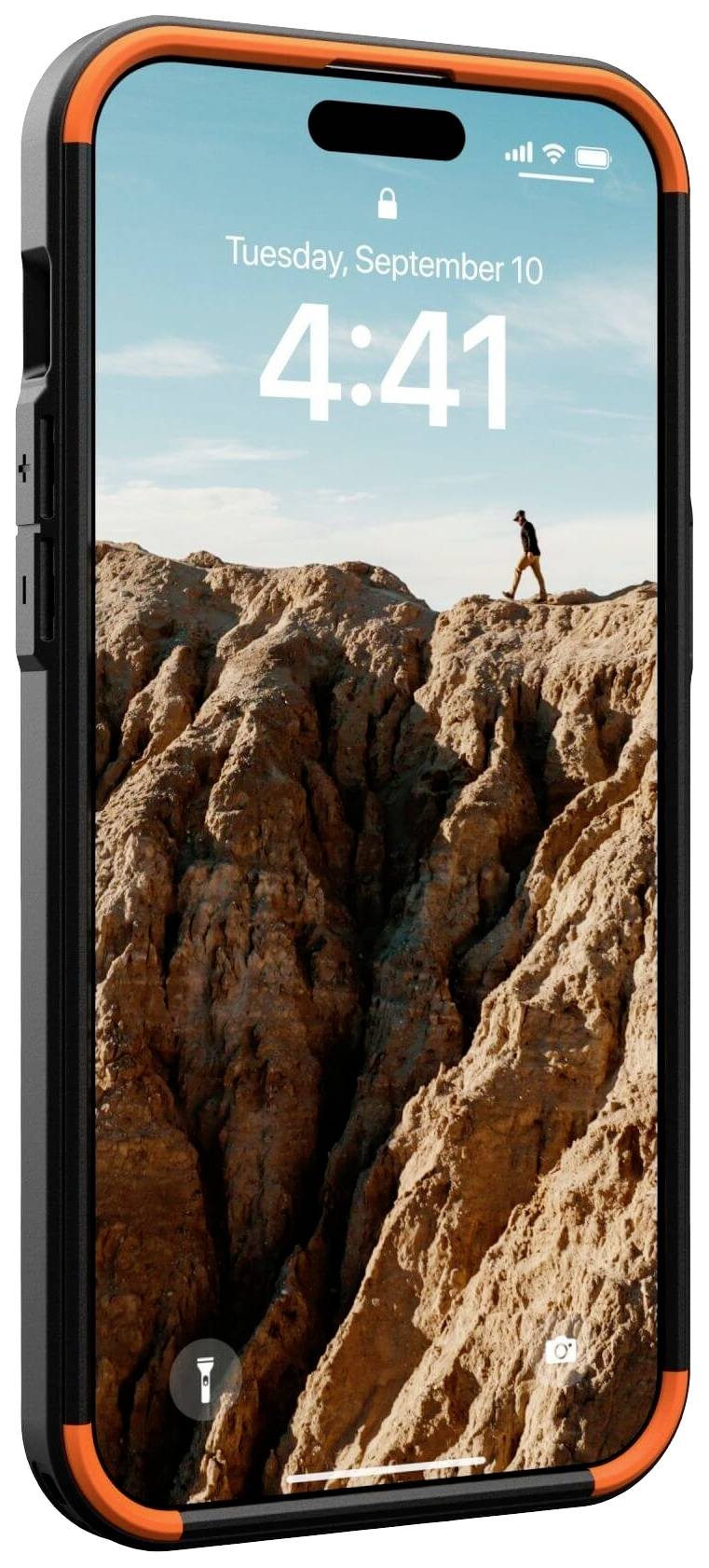 Urban Armor Gear Civilian MagSafe Backcover Apple iPhone 15 Pro Max Oliv MagSafe kompatibel 114295117272